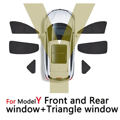 LOT Side Window Sunshade Front Rear Windshield Privacy Window Screen SunShades - 第 40/45 張圖片