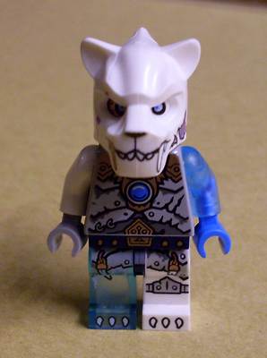 Lego Legends of Chima Equila Figur Vogel weiss mit Flügeln und Maske Bird Neu