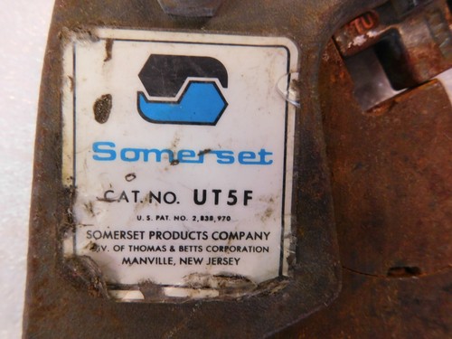 THOMAS & BETTS / Somerset UT5F Crimpatrice di servizio elettrico manuale - Foto 3 di 4
