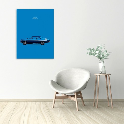 Impression sur Toile Papier Affiche Ou Peinture Rogan Mark Chevy Nova 350 Yenko - Imagen 2 de 2