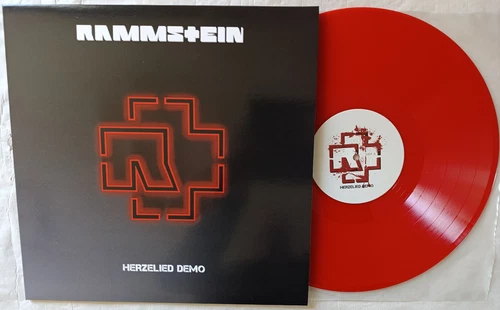 RAMMSTEIN herzelied demo-VINYLE RED