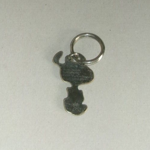 Vintage Snoopy Peanuts Keyring 1958 - United Feature Syndicate - solid brass - Bild 2 von 2