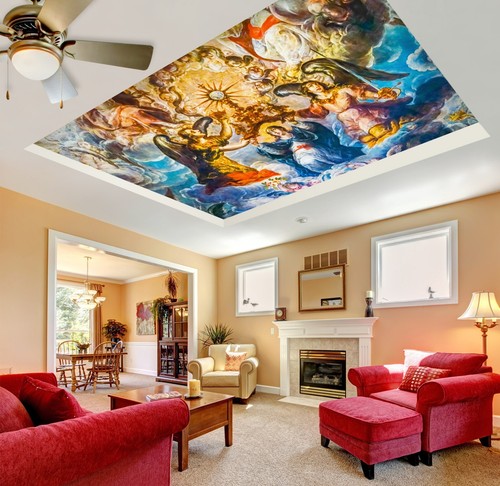 3D Painting G3783 Ceiling WallPaper Murals Wall Print Decal Deco Erin 2023 - Picture 2 of 5