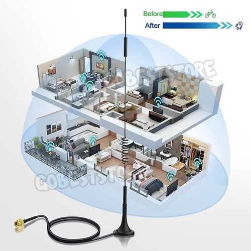 High Gain Magnetic Antenna 7dBi 3G 4G LTE SMA for Cel-Fi Go , Modem Phone AU - Picture 5 of 6