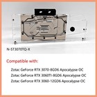 Granzon GPU Water Block For Zotac Geforce RTX 3070 3060Ti 8GD6 OC N-ST3070TQ-X