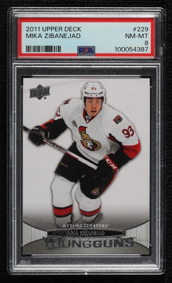 2011-12 Upper Deck Young Guns Mika Zibanejad #229 Rookie RC 0o5t