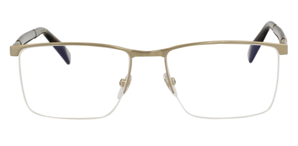 Chopard Men Eyeglasses Vchc38 0h22 Gold / Clear Lens 57mm