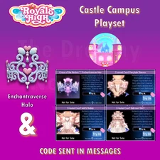 Roblox - Royale High: Enchantraverse Halo w/ In-Game Items (Code Only)