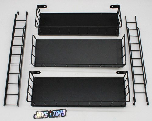 1:12 Scale 3 Tier Metal Fire Escape Display Stand