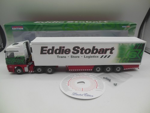 Corgi CC13801 Mercedes Benz Actros Fridge Trailer Eddie Stobart Ltd 1:50 Scale