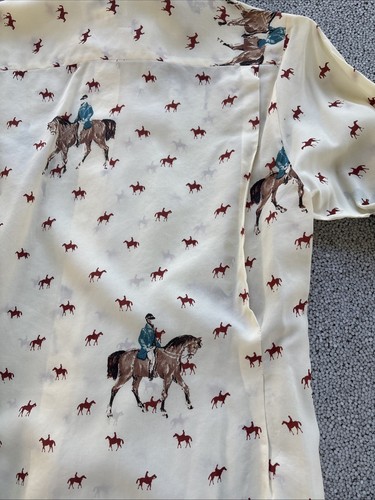 Camisa Ratcatcher Clásica Vintage Caballo Ecuestre Mujer’s Botón Pequeño - Imagen 22 de 23