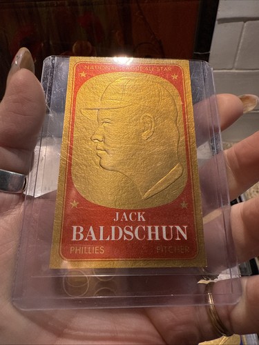 1965 Lot of 15 GOLD EMBOSSED ALL STAR TOPPS Baseball Cards Complete Your Set - Bild 12 von 24