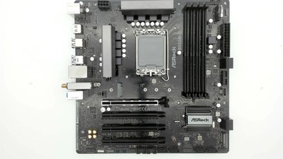 ASRock Mini DTX IntelB660 Socket LGA1700 DDR4 SDRAM Motherboard Open Box