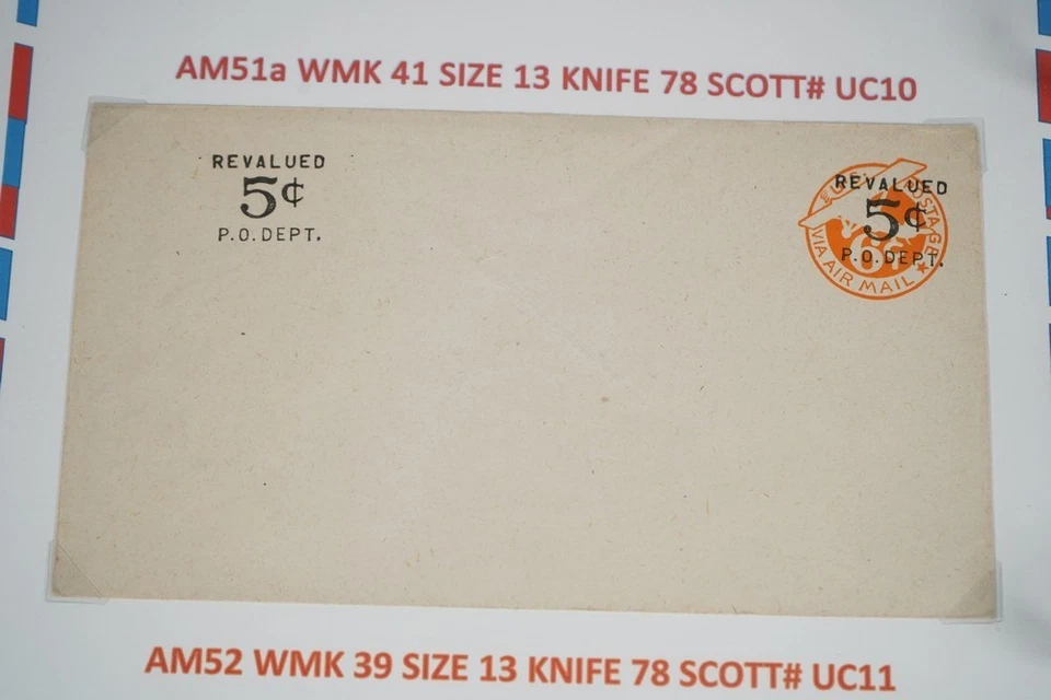 US COLLECTION SCOTT #UC10-UC47 / 40+ STATIONERY AIR MAIL ENVELOPES IN ALBUM - Image 3 of 4