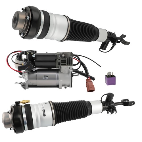 Luftfederung Vorne + Kompressor for Audi A6 C6 S6 4F0616039 4F0616040 4F0616006 - Picture 4 of 12