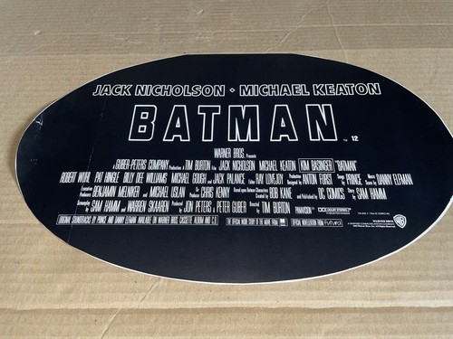 BATMAN (1989) & BATMAN RETURNS (1992) rare cinema exhibitors campaign pressbooks - Photo 3/23