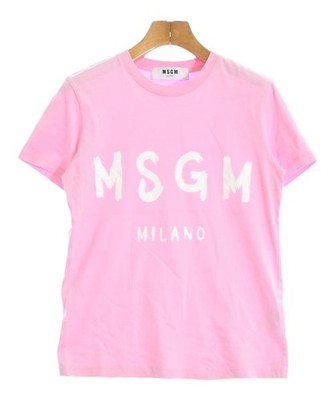 MSGM T-shirts/Cut & Sewns Pink XS 2200682311113