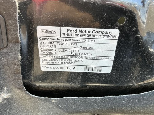 Rear View Mirror Manual Dimming Fits 17-19 ESCAPE 815053 - Picture 7 of 15