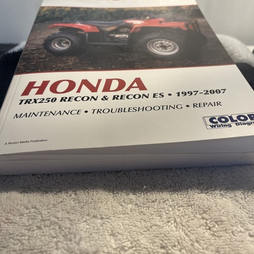 Clymer Manual M446-3 Honda TRZ250 & Recon ES 1996-2007 Maintenance - Picture 2 of 9