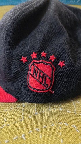 Mitchell and Ness Chicago Blackhawks NHL Hockey Wollmütze verstellbar rot schwarz - Bild 4 von 10