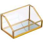  Visitenkartenhalter aus Glas, Visitenkartenständer, Visitenkartenhalter für den