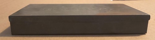 Nabisco Cracker Tin - Antique Metal Carry Case Crackers Box World War 1 Era Wear - Picture 3 of 7
