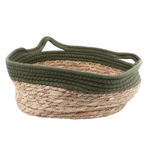 Katzennest Aus Stroh Handgewebt Atmungsaktiv Weiches Katzenbett Rund Kratzf - Bild 16 von 22