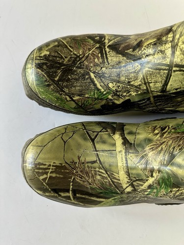 ITASCA Camo Trekker 800 Size 10 Rubber Boots Waterproof Hunting Swamp Thinsulate - Picture 9 of 12