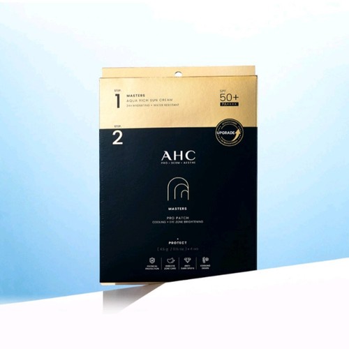 AHC Masters Pro Patch+Sun Cream SPF50+ PA++++ Golf/Fatigue/Face/4pcs/BOX/2 Step - Picture 6 of 7