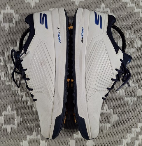 Sketchers Mens GoGolf Elite 5 Vortex Golf Shoes Blue White Size 10 Archfit - Picture 5 of 22