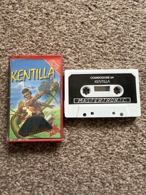 Kentilla von Micromega Commodore 64 Interactive Fiction, Abenteuerspiel sehr guter Zustand 