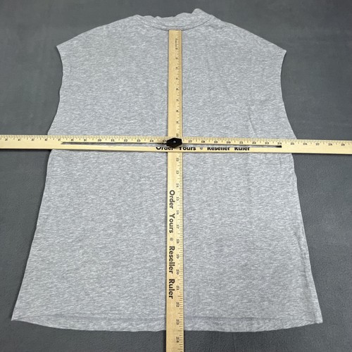 Ted Baker Shirt Mens Medium Gray Sleeveless Graphic Modern Muscle Tee Portugal - Picture 8 of 10