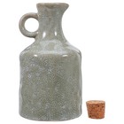 Ceramic Vinegar Jug: Olive Oil Soy Sauce Bottle - 400ml Vinegar Cruet Condiment