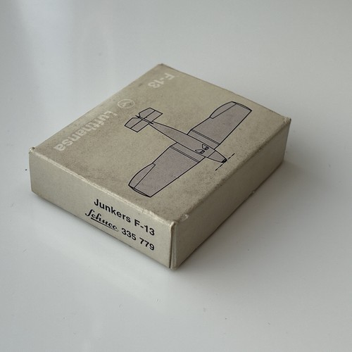Schuco Lufthansa Junkers F-13 D1 pressofuso 1:200 in scatola originale Lufthansa 335 779 - Foto 24 di 24