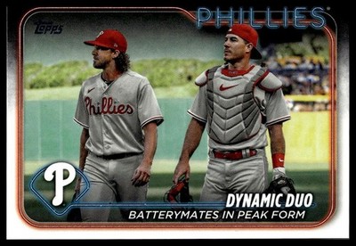 2024 2024 Topps Dynamic Duo (J.T. Realmuto / Aaron Nola) CL, CPC #428