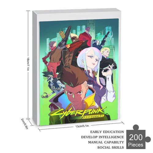 Cyberpunk Jigsaw Puzzle 35 70 120 200 300 500 1000 Piece Gift for Kids - Picture 12 of 15