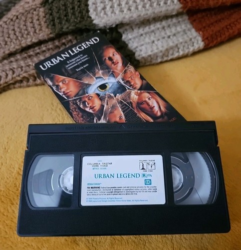 Urban Legend VHS 1998 Wes Craven Robert Englund Jared Leto - Picture 7 of 7