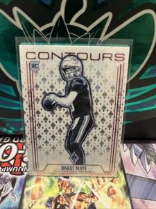 2024 Panini Phoenix - Contours Drake Maye #CON-DME Lazer (RC)