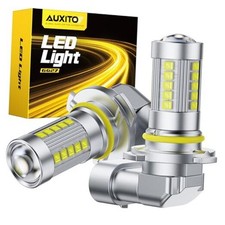 9006 LED Fog Light Bulbs, 6500K Light, 1:1 Mini Size HB4 9006/HB4 Cool White