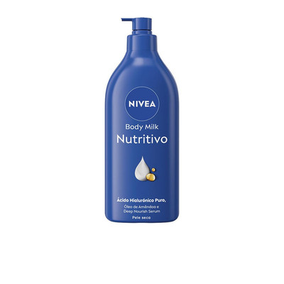 NIVEA Body Milk Nutritive (1 X 625 Ml), Körpermilch Spendet 72 H Feuchtigkeit, K