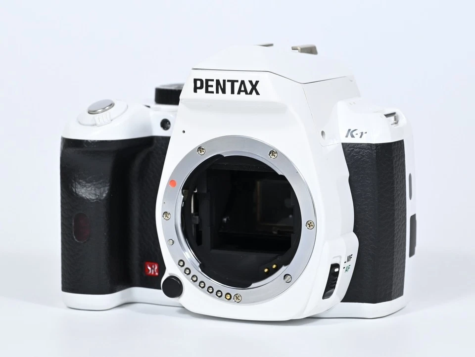 PENTAX K-r 12,4MP DSLR Kamera Weiß Mit 18-55mm Objektiv Mit SD-Karte [Nahe Mint] - Bild 2 von 4