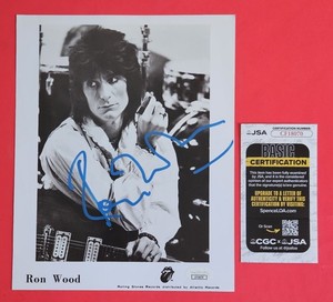 貴重 Ronnie Wood 直筆サイン 2020 Ron Wood ストーンズ 貴重 Ronnie Wood 直筆サイン 2020 Ron Wood ストーンズ