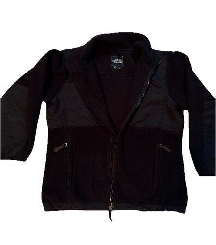 The North Face Denali Jacket Black Fleece Girls Large Full Zip Pockets - Picture 5 of 24