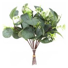 12Pcs Artificial Eucalyptus Leaves Branches Decorative Eucalyptus Leaves UK