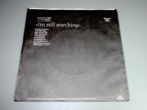 7" Single VISAGE - Night Train, NM - Picture 2 of 2