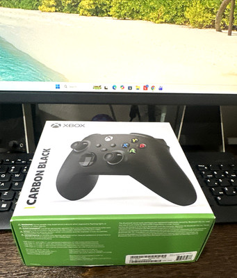 Microsoft XBOX Carbon Black Wireless Controller Series X|S,xbox one,windows,