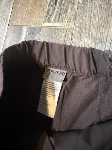Figs Pro Wide Leg Scrub Trousers Womens Small S plum Workwear Professional - Picture 8 of 12