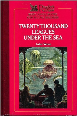 TWENTY THOUSAND LEAGUES UNDER THE SEA- Jules Verne for Young Readers VG+