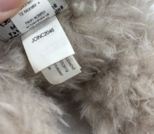 Peluche Jellycat London Medium Angora Orso Cacao 12" Shaggy Scruffy - Foto 9 di 11
