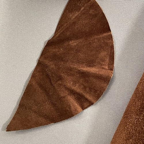 VTG Suede Leather Women’s 8 Barn Chore Jacket Cognac Brown ITALY Casual Corner - Picture 10 of 16